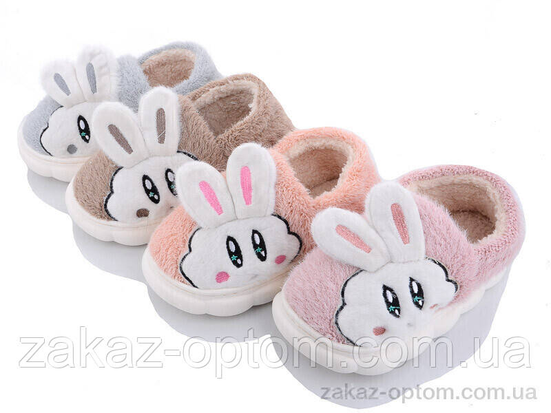 Тапки дитячі весна-осінь (24 пар р.34-37) JH2327 mix