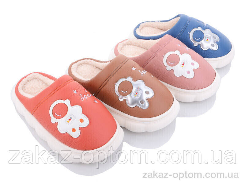 Тапки дитячі весна-осінь (24 пар р.34-37) JH2317 mix
