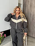 Костюм трендовий з плащової тканини 8743, фото 3