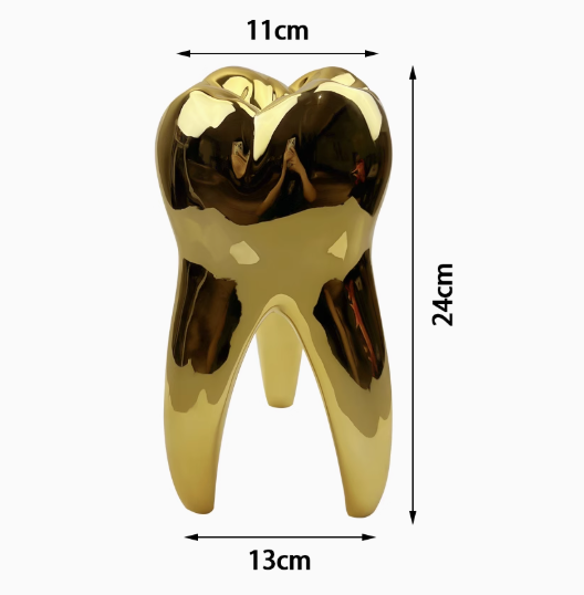Золотий зуб сувенір подарунок великий