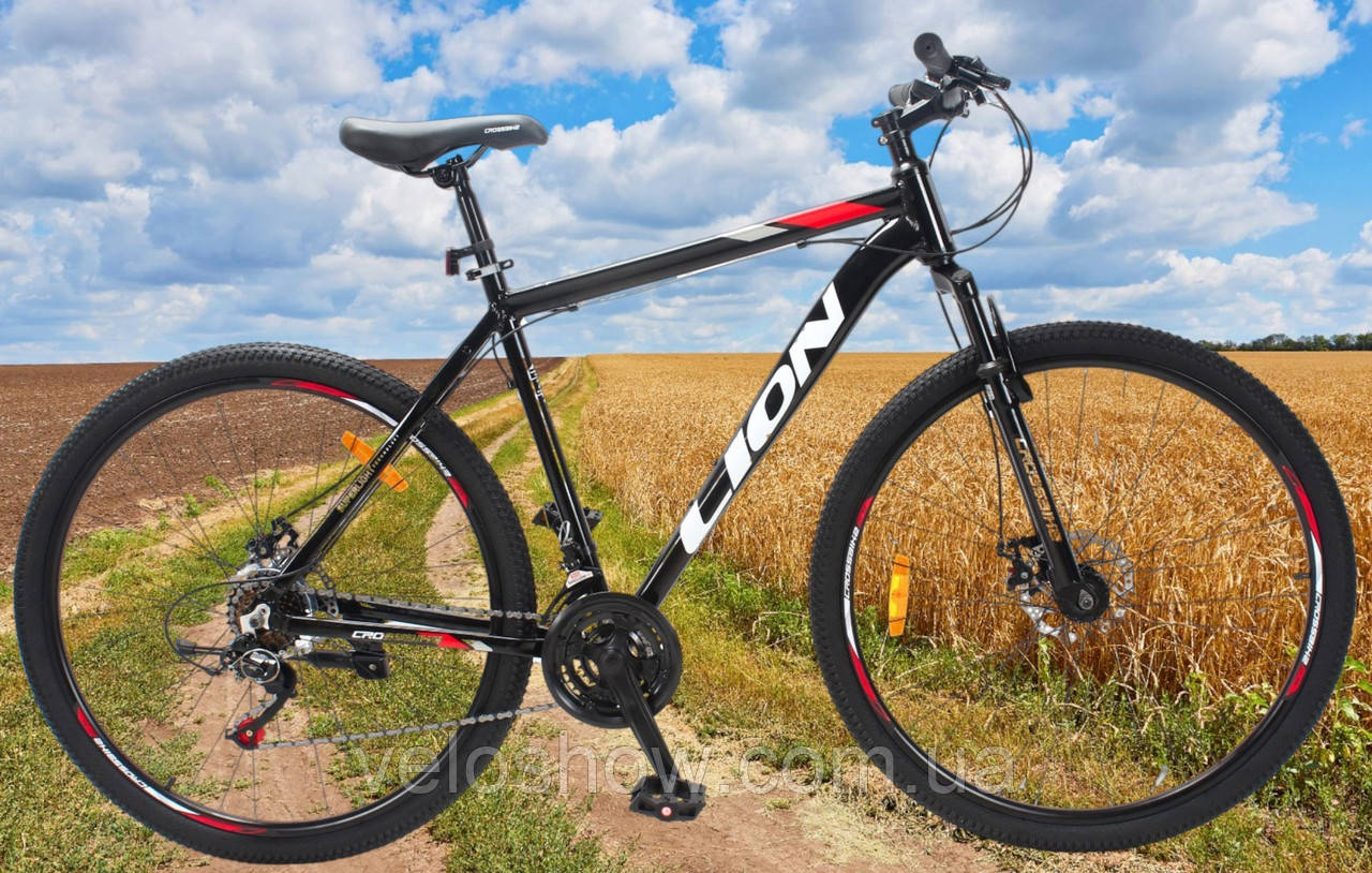 Алюмінієвий 29 Lion гірський найнер велосипед (рама 17/19/21) Crossbike