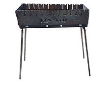 Мангал валіза складний на 8 шампурів товщина 3мм Joker tool