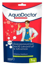 AquaDoctor C60T-1 (Вага 1кг) Швидкий (шоковий) Хлор (20г x 50шт)