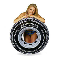 Intex 59252 (Діаметр 91 см) Надувний круг Шина