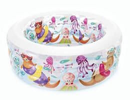 Intex 58480 (Діаметр 152 x Висота 56 см) Надувний дитячий басейн "Акваріум"