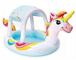 Intex 58435 (254 x 132 x 109 см) Надувний дитячий басейн "Єдиноріг"