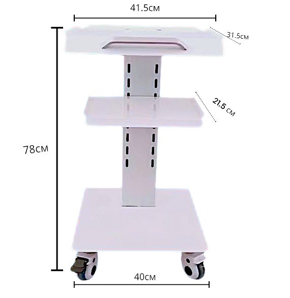 Мобільний столик лікаря-стоматолога з вбудованими розетками