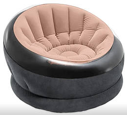 Intex 68582-coral (112 x 109 x 69 см) Надувне крісло