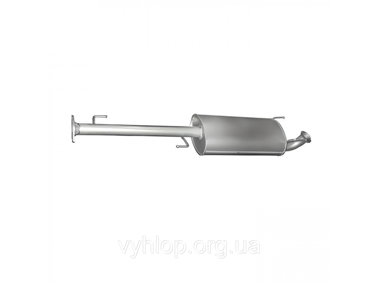 Глушник Тойота Ленд Крузер (Toyota Land Cruiser) (282-863) 3.0 D /2005 - 8/2009 Bosal алюминизированный