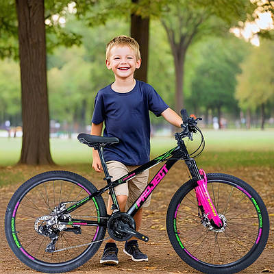 Спортивний велосипед для підлітка гірський велик corso для хлопчика дівчинки 26" 21 швидкість алюмінієва рама