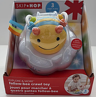 Розвиваюча іграшка немовлят повзи за бджілкою СкіпХоп Explore & More Follow-Bee Crawl Toy