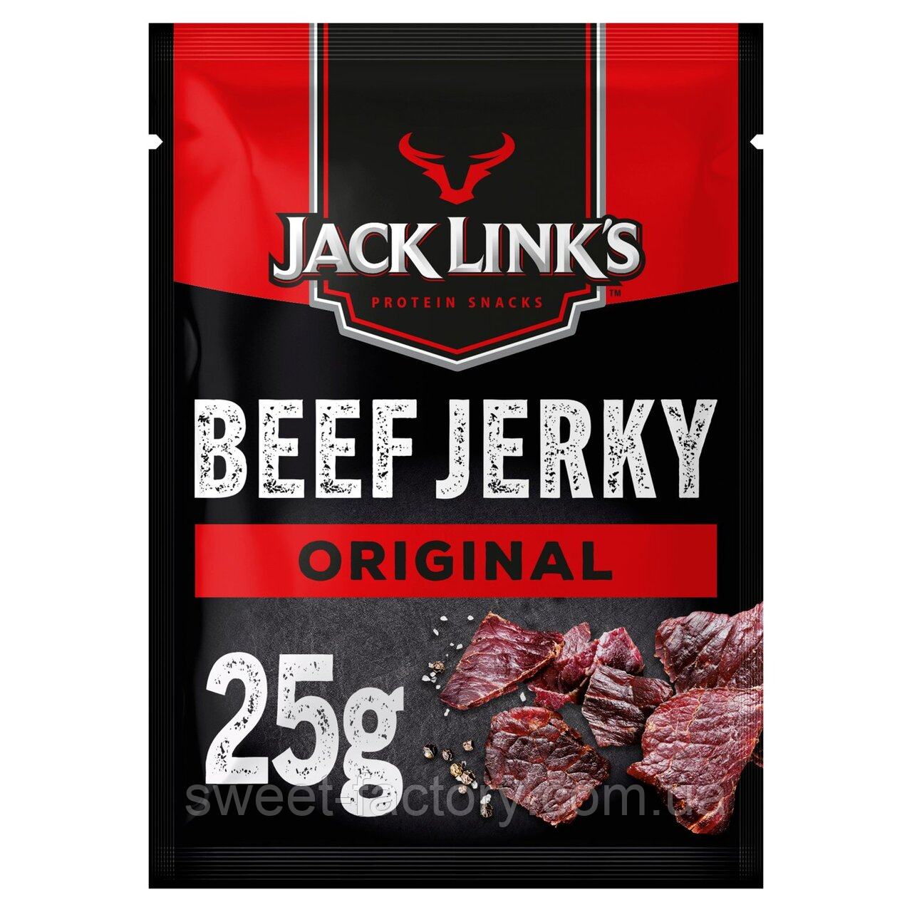 М'яка закуска Jack Link's Beef Jerky Original 25g, фото 1