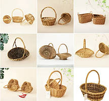 Корзинки та кашпо плетені
