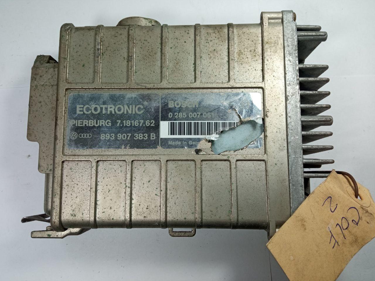 Електронний блок керування Audi / Volkswagen Golf2 Bosch 0 285 007 061 / 0285007061 / 893 907 383 B / 893907383B