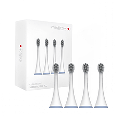Насадки для звукової зубної щітки (4шт) MEDICA+ KidsBrush 7.0 BLUE  (Японія)