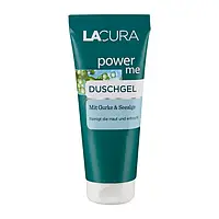 Крем-гель для душу з огірком і морськими водоростями Lacura Power me 250 ml
