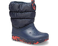 УЦЕНКА Детские непромокаемые ботинки Crocs зимние 19-20 (C4 US) 13 см Синий 1159827020