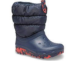 УЦІНКА Дитячі черевики Crocs зимові 19-20 (C4 US) 13 см Синій 1159827020