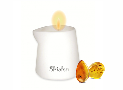 Свічка для масажу SHIATSU Янтар, 130 гр