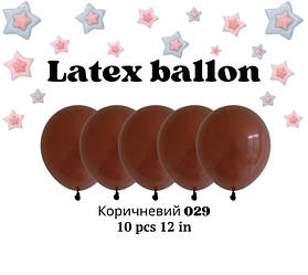 Кульки повітряні латексні 12 дюймів 029