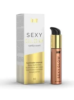 Крем шиммер для тіла із ароматом ванілі INTT Sexy Glow