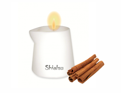 Свічка для масажу SHIATSU Сандалове Дерево, 130 гр
