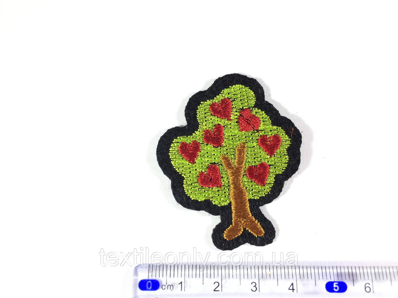 Нашивка дерево 41х54 мм