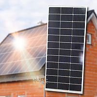 Портативна монокристалічна сонячна панель 100W, сонячна батарея з ламінованим склом HI-100W