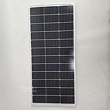 Портативна монокристалічна сонячна панель 100W, сонячна батарея з ламінованим склом HI-100W, фото 4