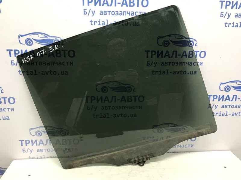 Скло дверей заднє праве Hyundai Santa Fe CM 2.7 БЕНЗИН G6EA 2005 (б/у), фото 1