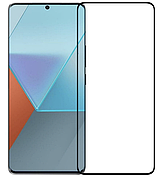 Захисне скло для Xiaomi Redmi Note 13 Pro+ full glue, колір чорний