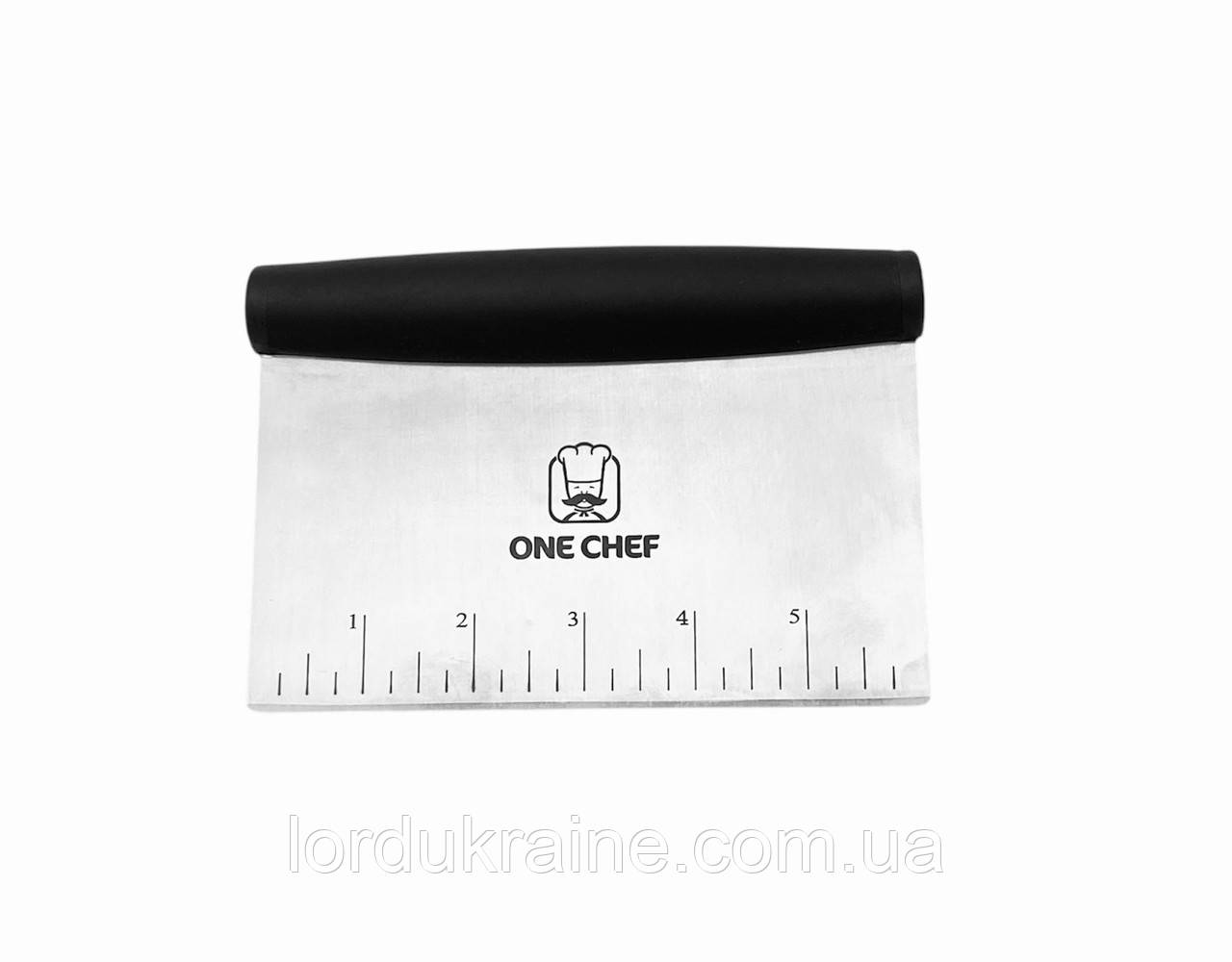 Шпатель кондитерський з нержавіючої сталі One Chef 15,5 см, фото 1