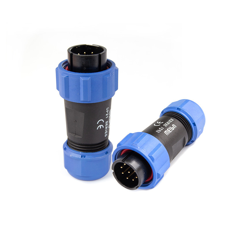 Роз'єм дев'ятиполюсний кабельний SP2110-P9I (штекер) Welding Dragon, фото 1