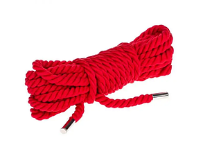 Мотузка для бондажу Premium Silky 5M, Red