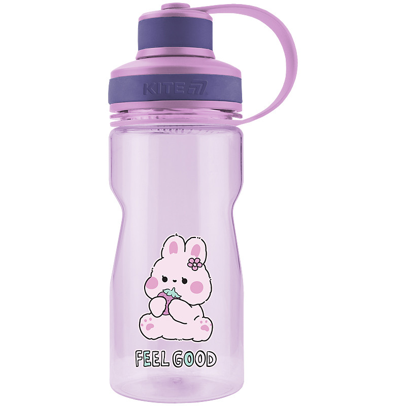Пляшечка для води Kite Feel Good K25-397-2, 500 мл, лілова