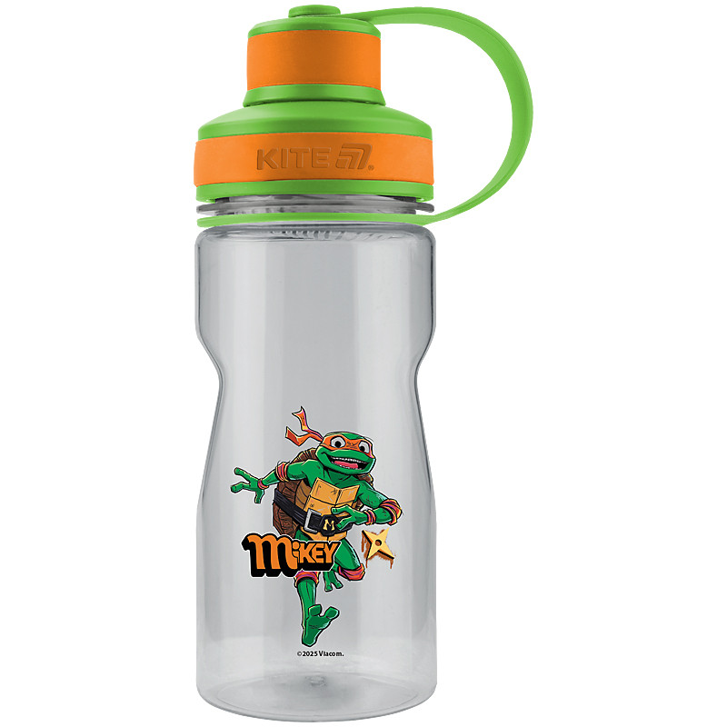 Пляшечка для води Kite Ninja Turtles NT25-397, 500 мл, сіра