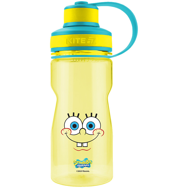 Пляшечка для води Kite Sponge Bob SB25-397, 500 мл, жовта