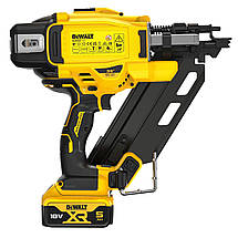 Пістолет цвяхозабивний акумуляторний безщітковий DeWALT DCN930P2, фото 5