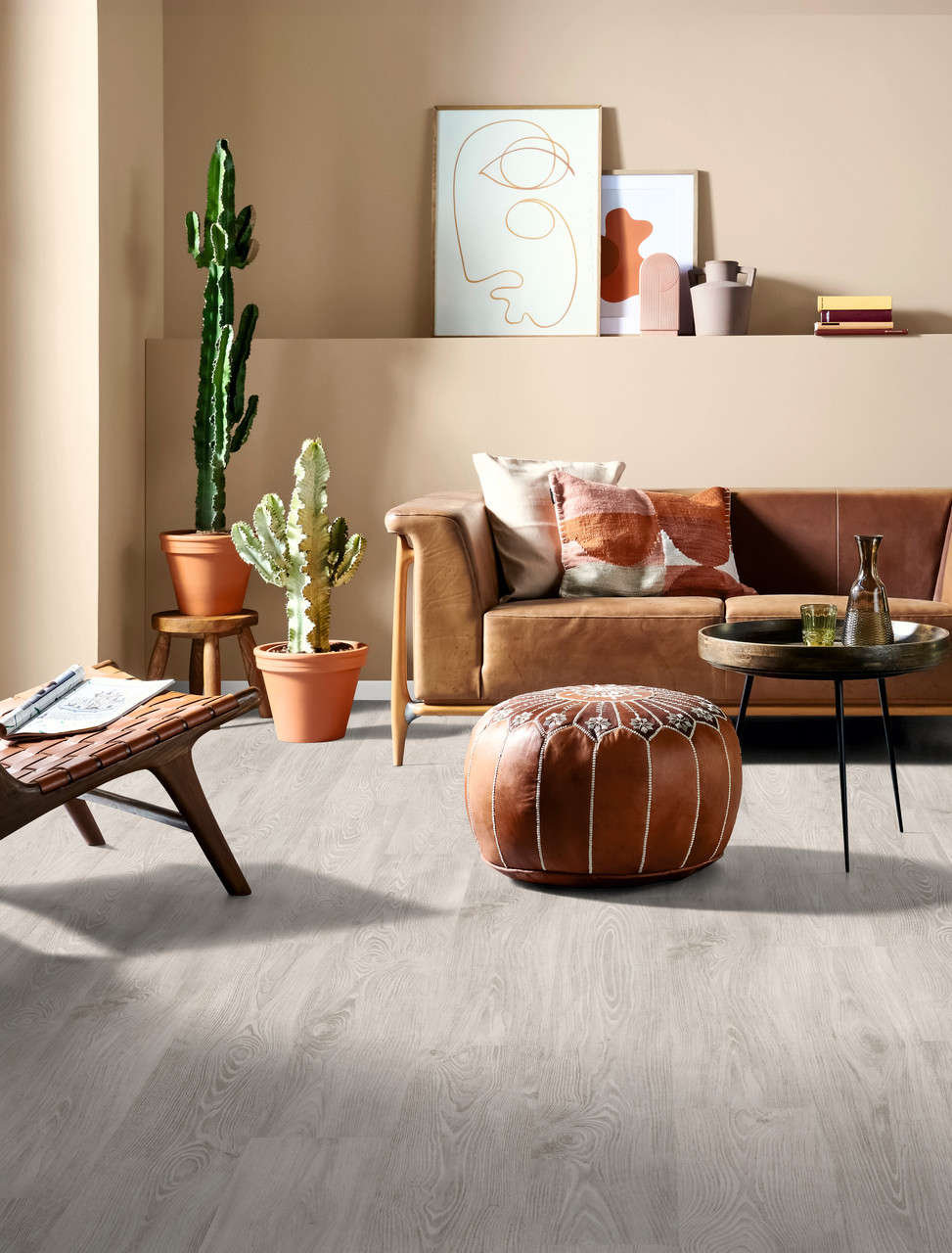 Ламінат EGGER каштан Жирона білий 32 клас 8 мм, фото 1