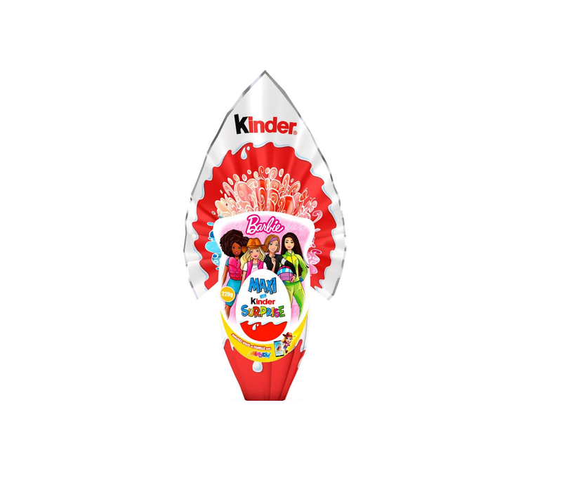Шоколадне яйце Kinder GranSorpresa Gigante з іграшкою Barbie 220 г