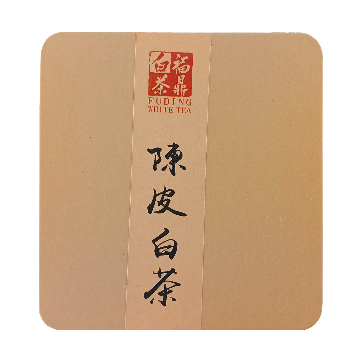 Білий чай 30г з цедрою мандарина Шоу мей в залізній коробці