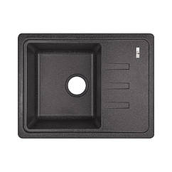Кухонна мійка Lidz 620x435/200 BLA-03 (LIDZBLA03620435200)