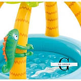 Intex Басейн надувний 58417 NP (6) "Тропічний острів" 102 x 86 см, 1+, об'єм = 45л, вага 1,6 кг, фото 5