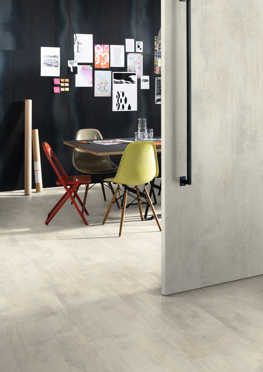 Ламінат EGGER камінь Хромікс білий 33 клас 8 мм Aqua+, фото 1