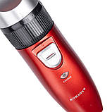 Машинка для стрижки волосся Sokany 4 насадки на акумуляторі, фото 7