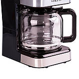 Кавоварка краплинна Sokany з підігрівом кавника 1.5 літра, фото 4