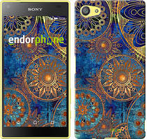 Чохол на Sony Xperia Z5 Compact E5823 Золотий візерунок "678u-322"