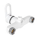 Змішувач для душу Lidz Latwa 010 (з душовим гарнітуром) (k40) LDLAT010WHI45426 White, фото 4