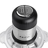 Чоппер подрібнювач 800 Вт 4 леза з чашею на 2 літри м'ясорубка Sokany, фото 5