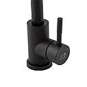 Змішувач для кухні Lidz Aria 015F (k35) LDARI015FBLA34948 Black, фото 4